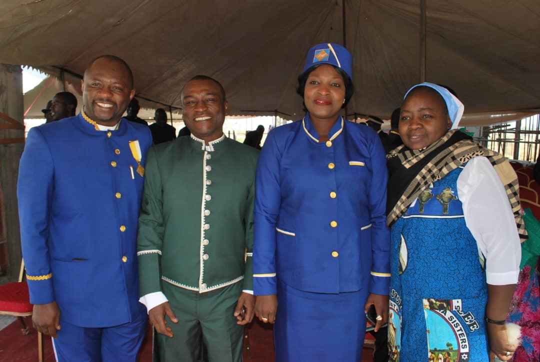 Knights with bishops and religious